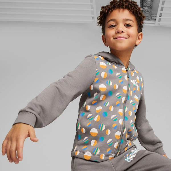 Sudadera con capucha PUMA para niños pequeños: ¡El verano, la diversión y el estilo ESS+!